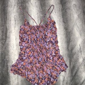 Multicolored Free People Top